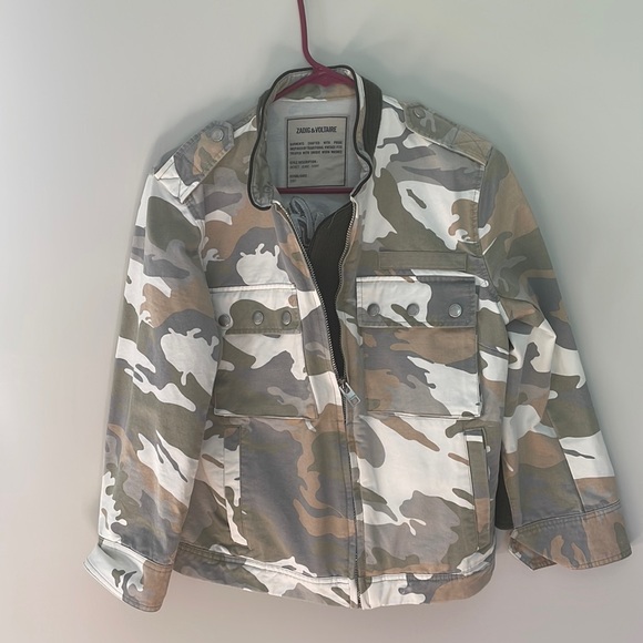 Zadig & Voltaire Pink Camoflauge Jacket - Picture 4 of 9